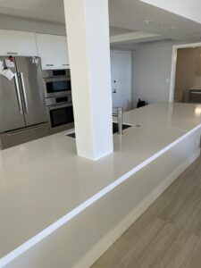 a newly renovated kitchen in boca raton