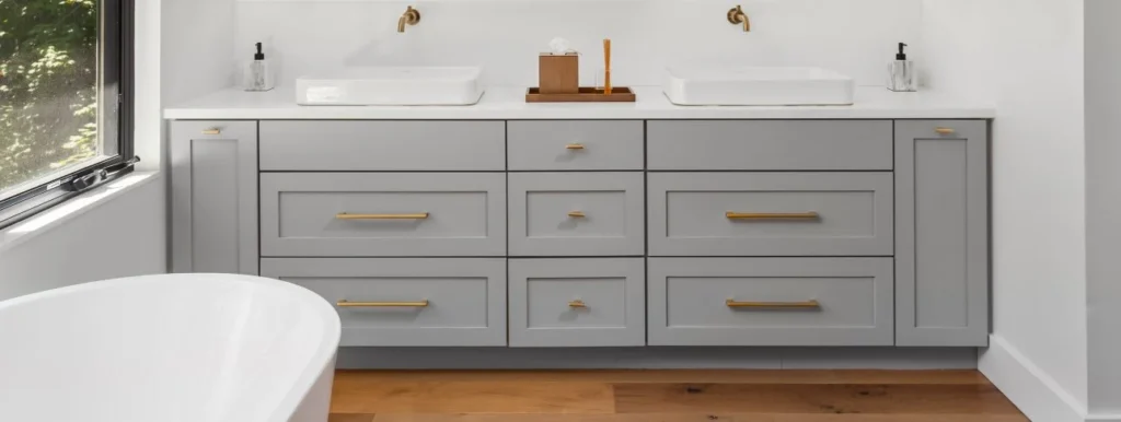 shaker bathroom vanities